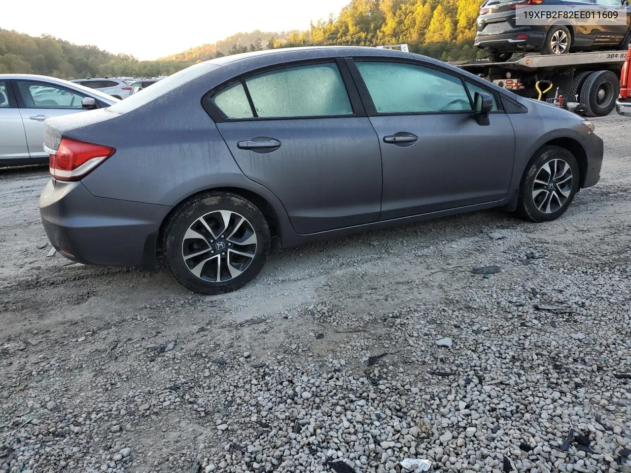 2014 Honda Civic Ex VIN: 19XFB2F82EE011609 Lot: 76252784