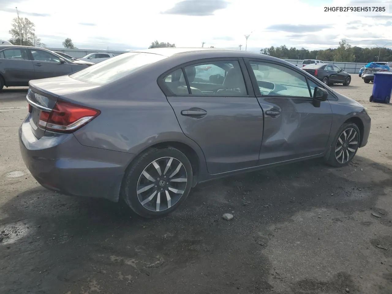 2HGFB2F93EH517285 2014 Honda Civic Exl