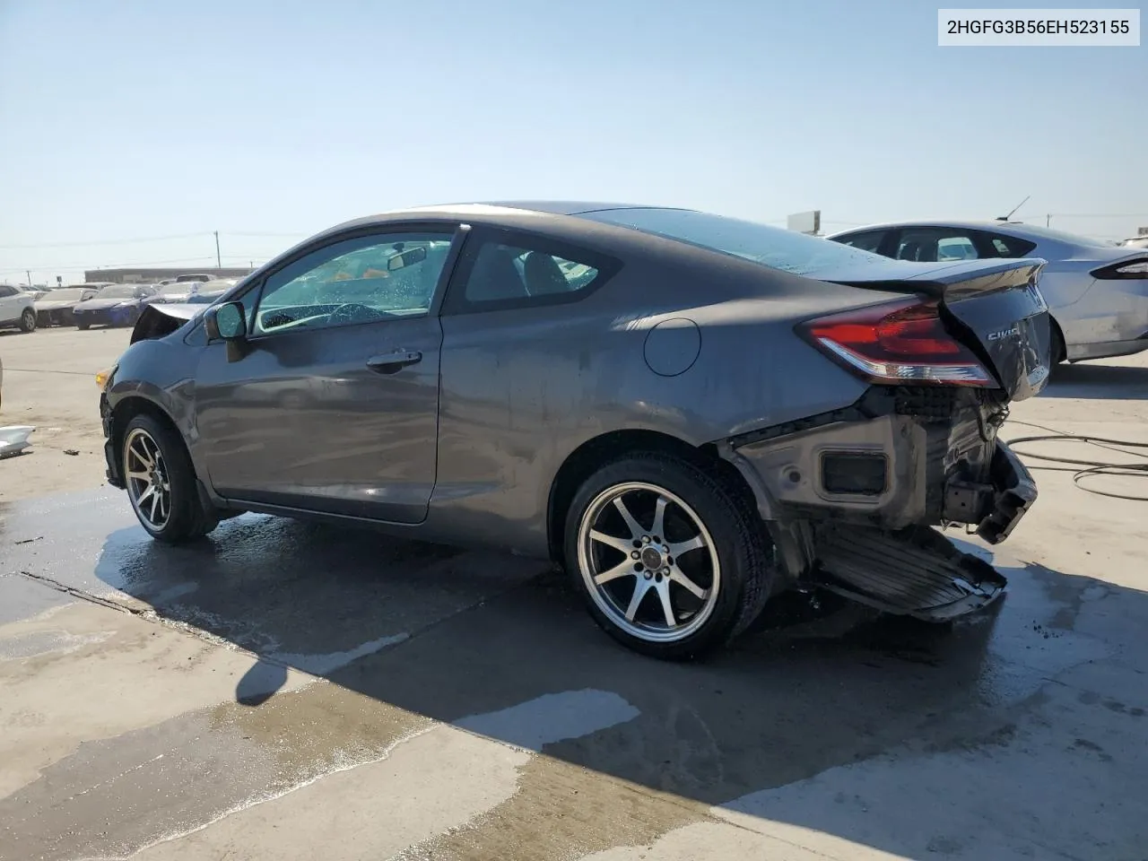 2014 Honda Civic Lx VIN: 2HGFG3B56EH523155 Lot: 76302564