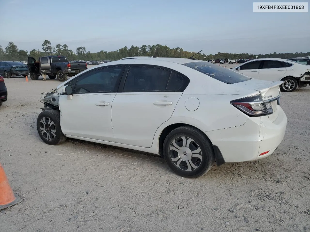 19XFB4F3XEE001863 2014 Honda Civic Hybrid L