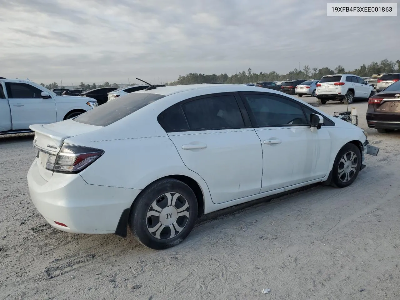 19XFB4F3XEE001863 2014 Honda Civic Hybrid L