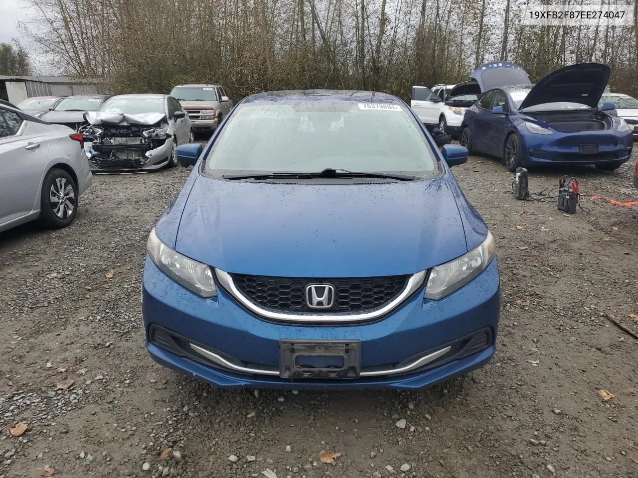 2014 Honda Civic Ex VIN: 19XFB2F87EE274047 Lot: 76379894