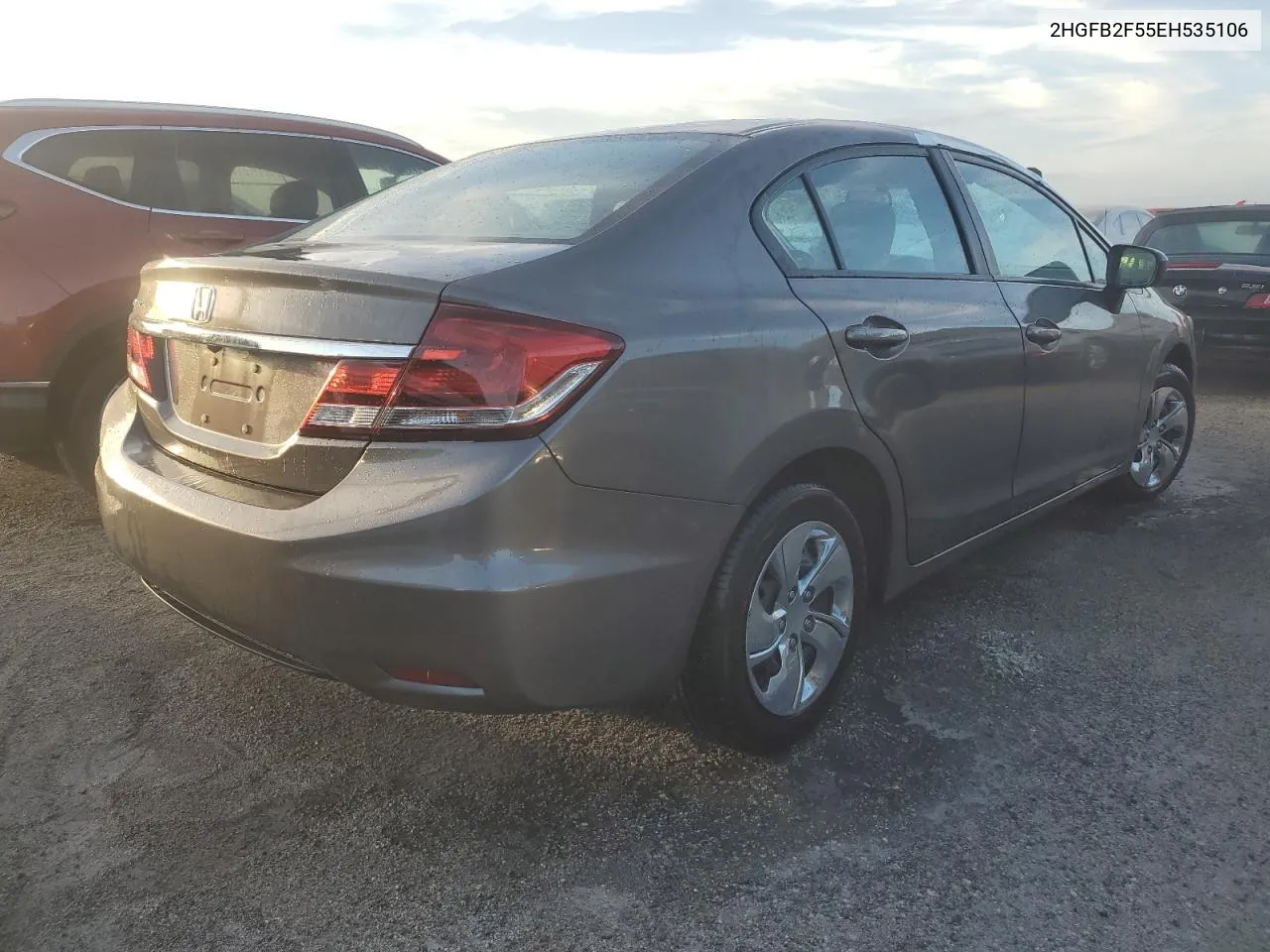 2HGFB2F55EH535106 2014 Honda Civic Lx