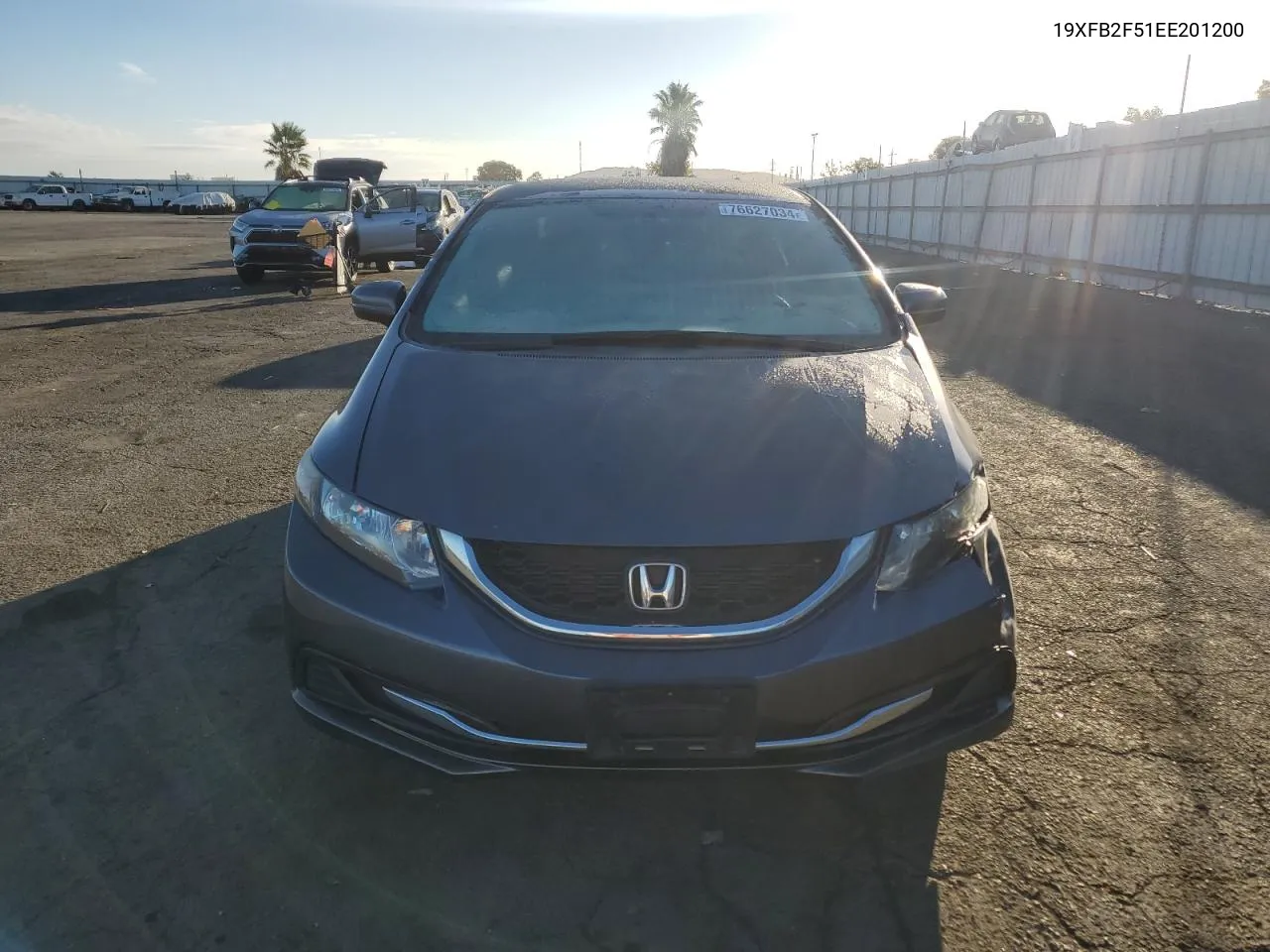 2014 Honda Civic Lx VIN: 19XFB2F51EE201200 Lot: 76627034