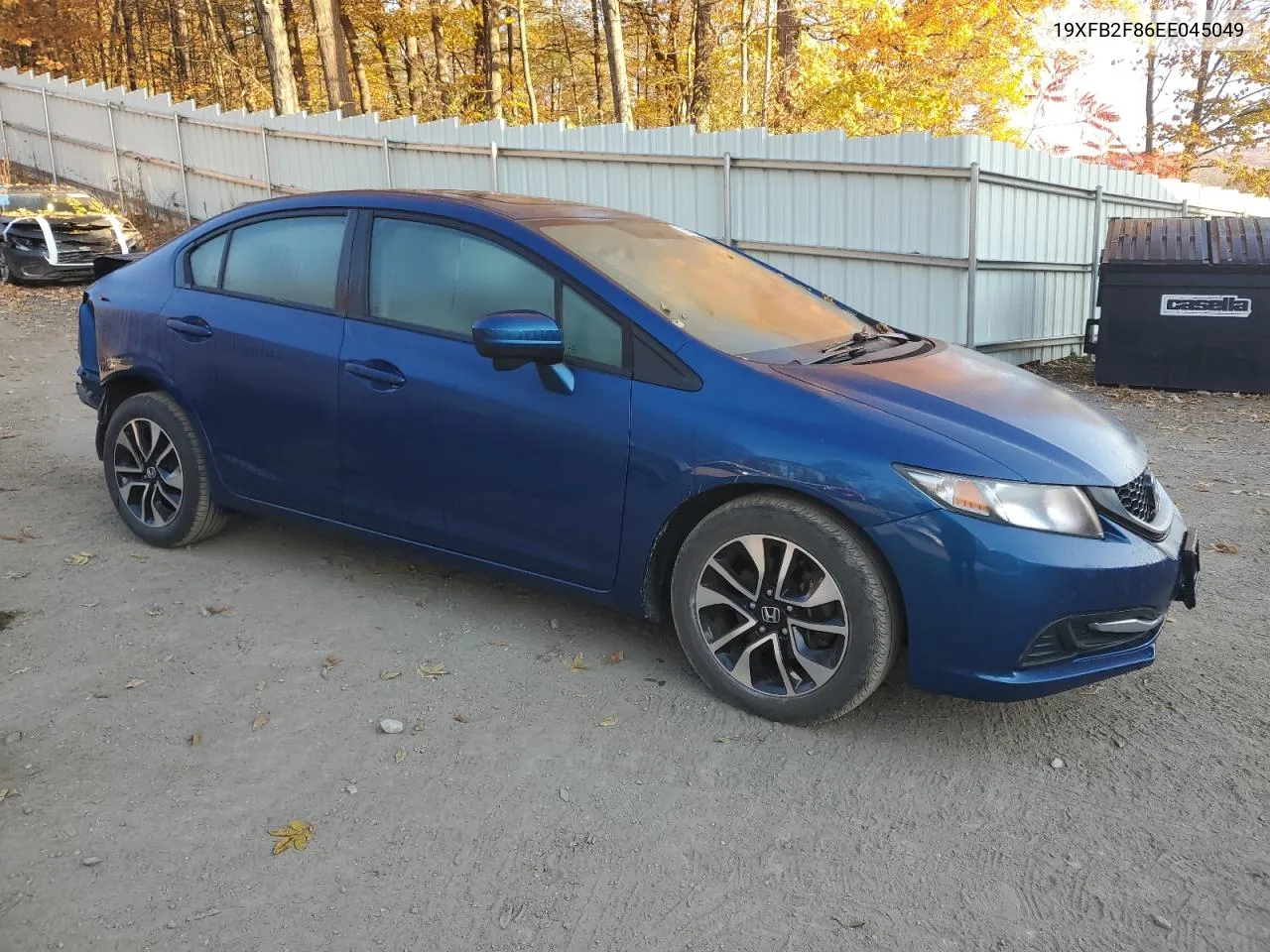 2014 Honda Civic Ex VIN: 19XFB2F86EE045049 Lot: 76681214