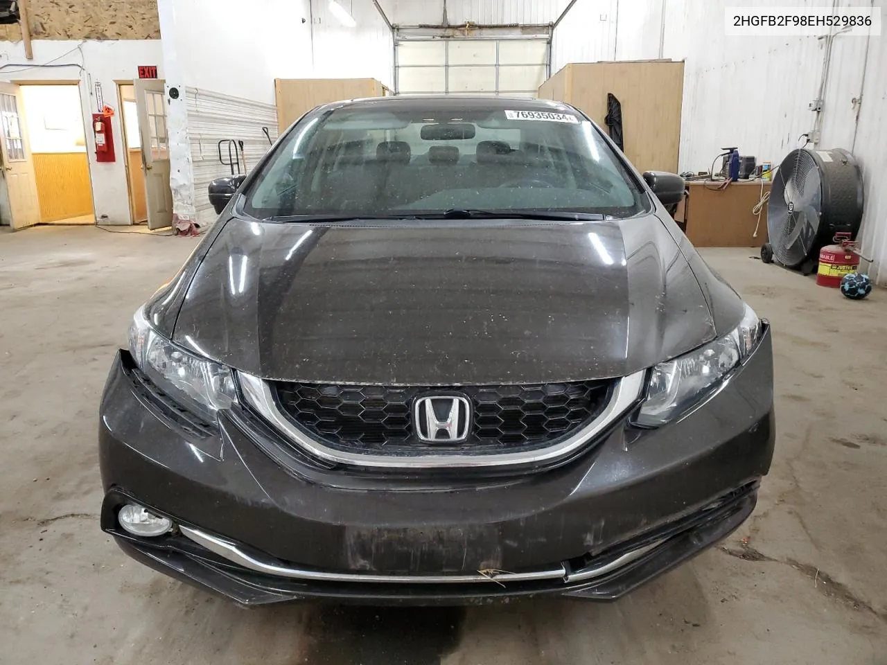 2HGFB2F98EH529836 2014 Honda Civic Exl