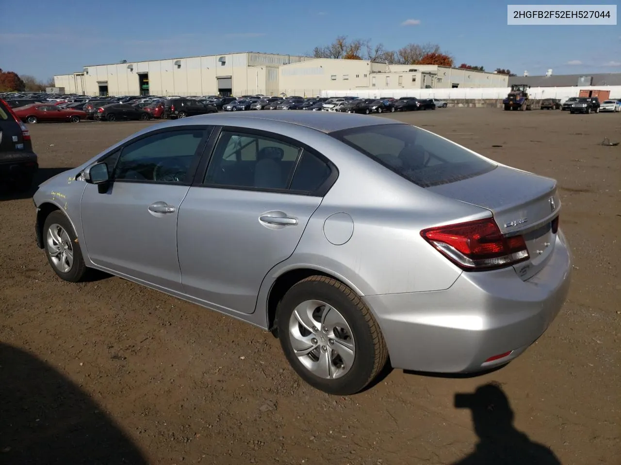 2014 Honda Civic Lx VIN: 2HGFB2F52EH527044 Lot: 76949304