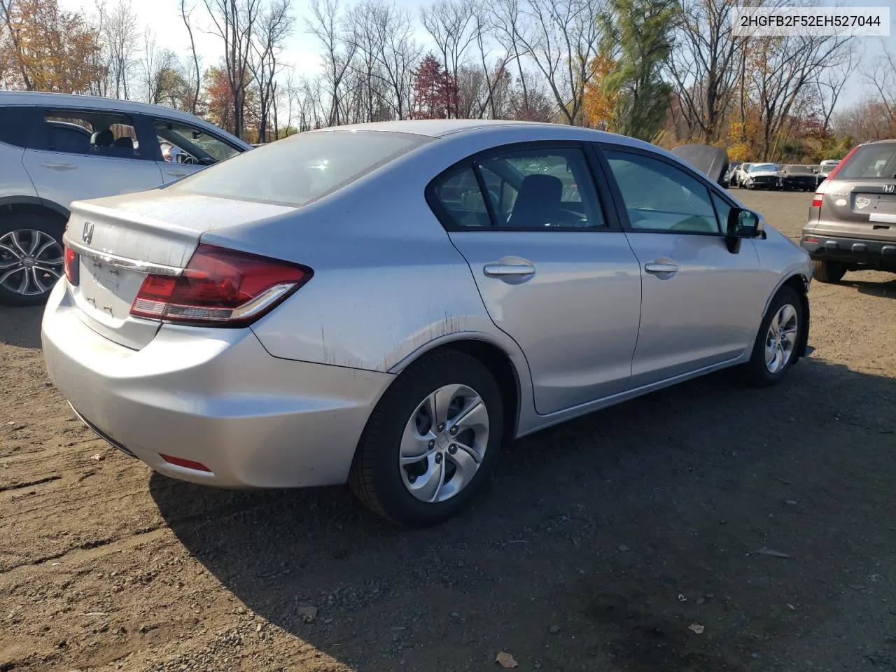 2014 Honda Civic Lx VIN: 2HGFB2F52EH527044 Lot: 76949304