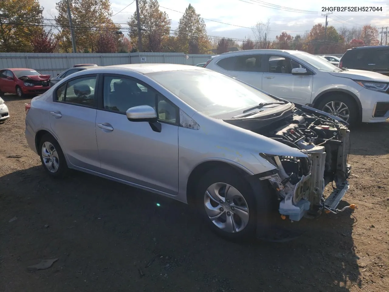 2HGFB2F52EH527044 2014 Honda Civic Lx