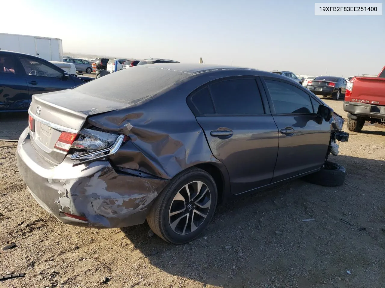 19XFB2F83EE251400 2014 Honda Civic Ex