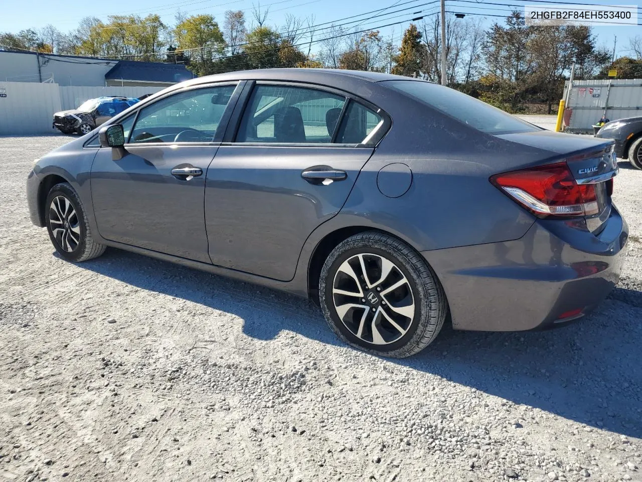 2HGFB2F84EH553400 2014 Honda Civic Ex