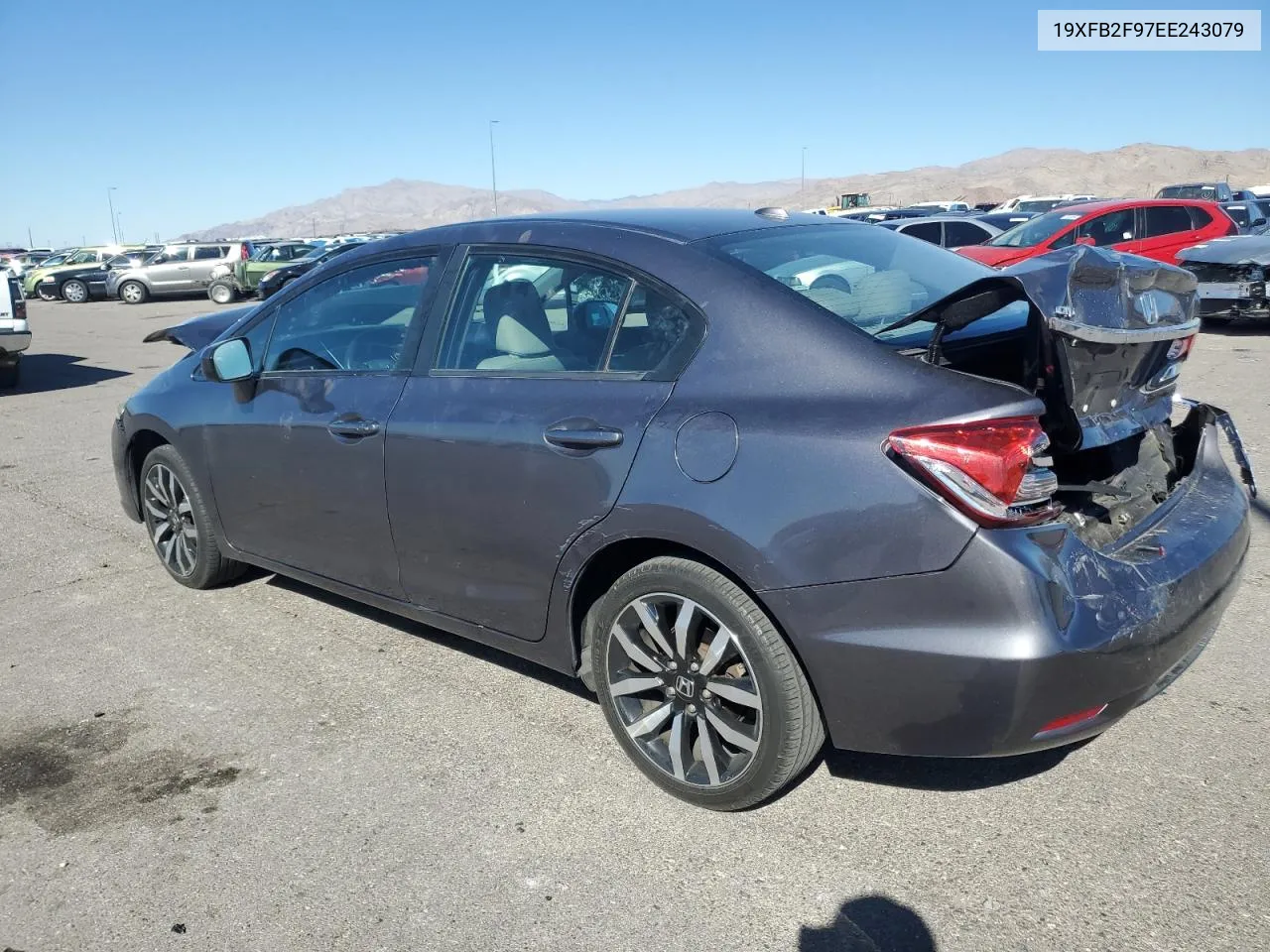 2014 Honda Civic Exl VIN: 19XFB2F97EE243079 Lot: 77486244