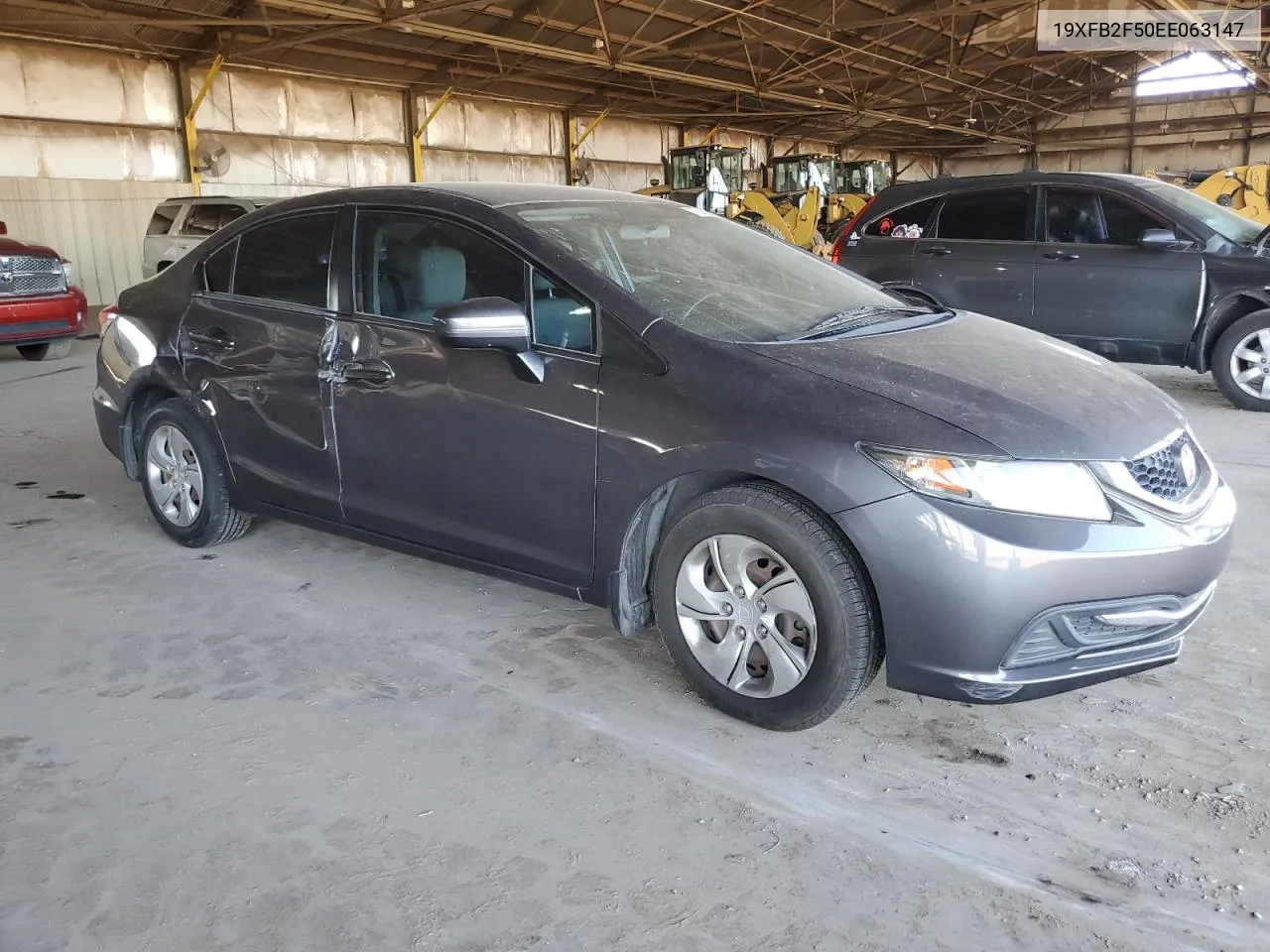 2014 Honda Civic Lx VIN: 19XFB2F50EE063147 Lot: 77576644