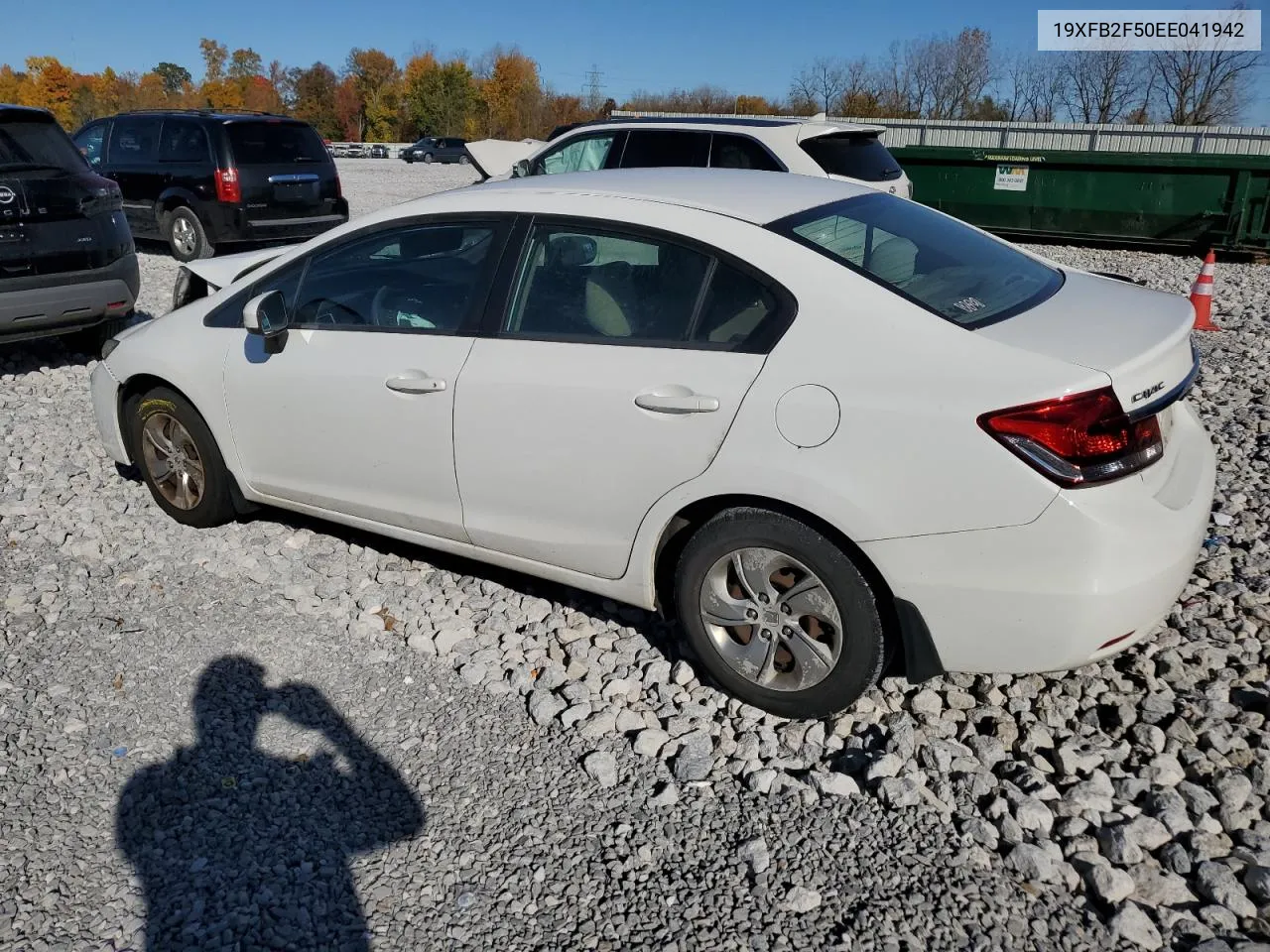 2014 Honda Civic Lx VIN: 19XFB2F50EE041942 Lot: 77818964