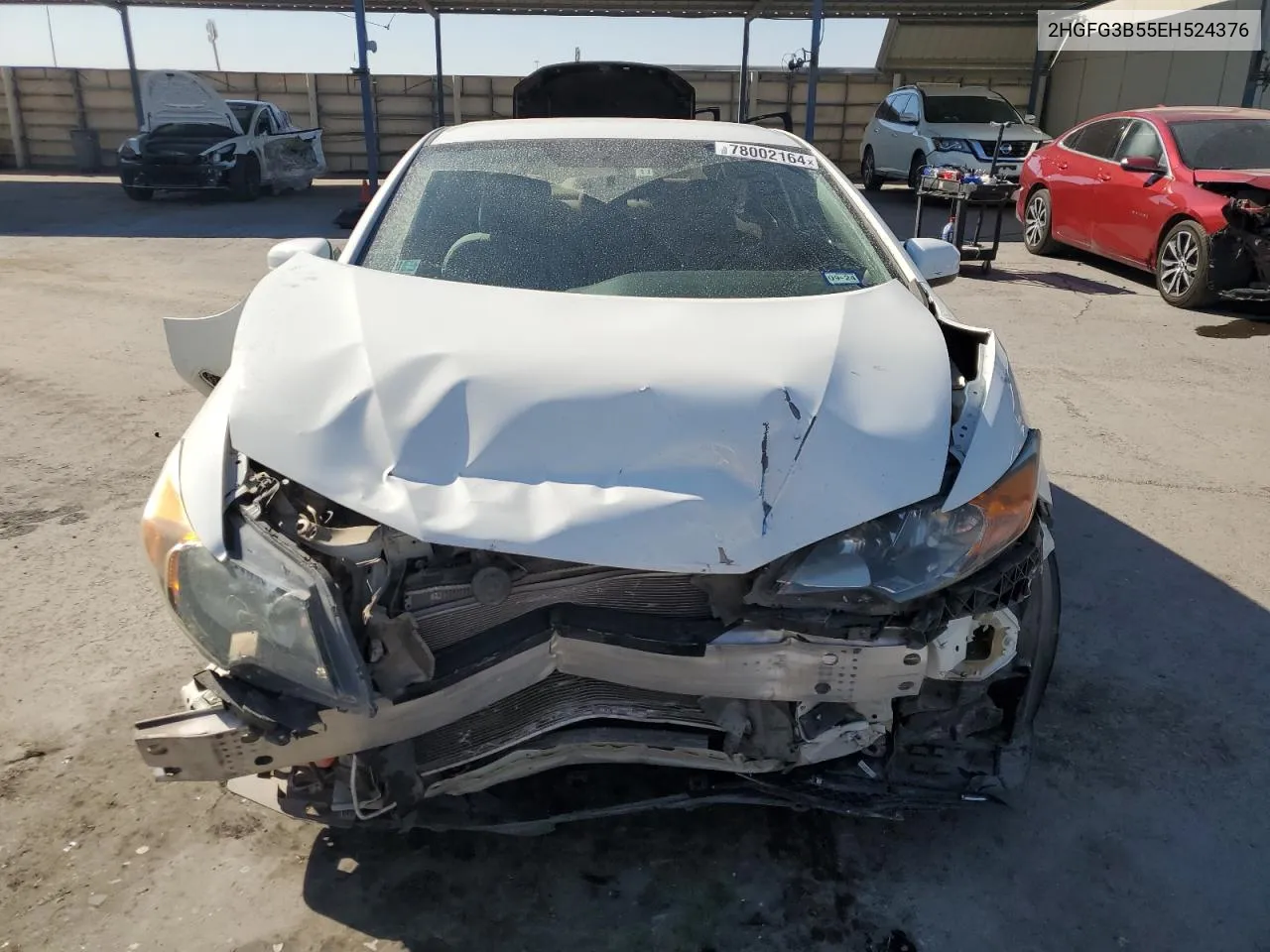 2HGFG3B55EH524376 2014 Honda Civic Lx