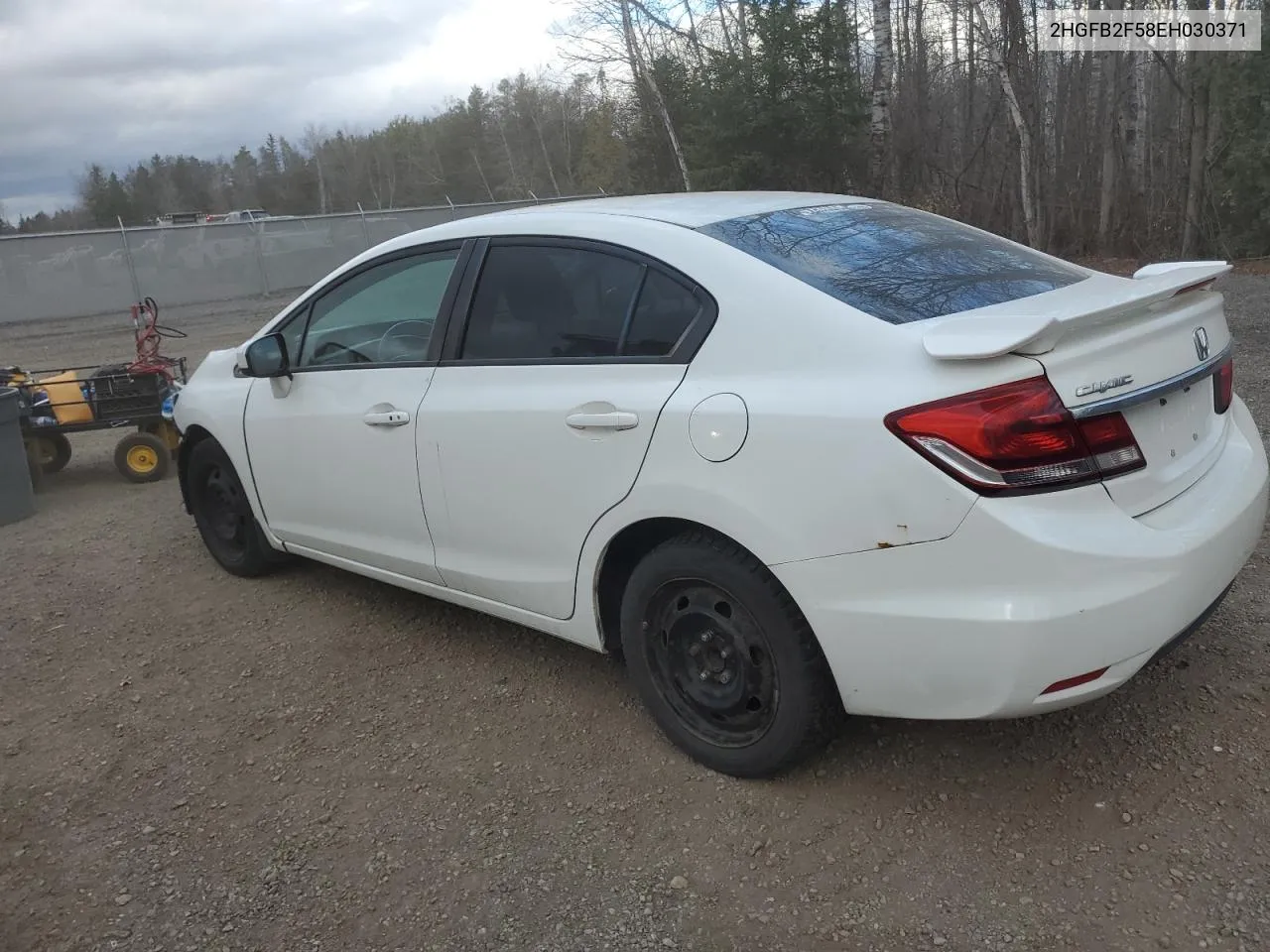 2014 Honda Civic Lx VIN: 2HGFB2F58EH030371 Lot: 78147504