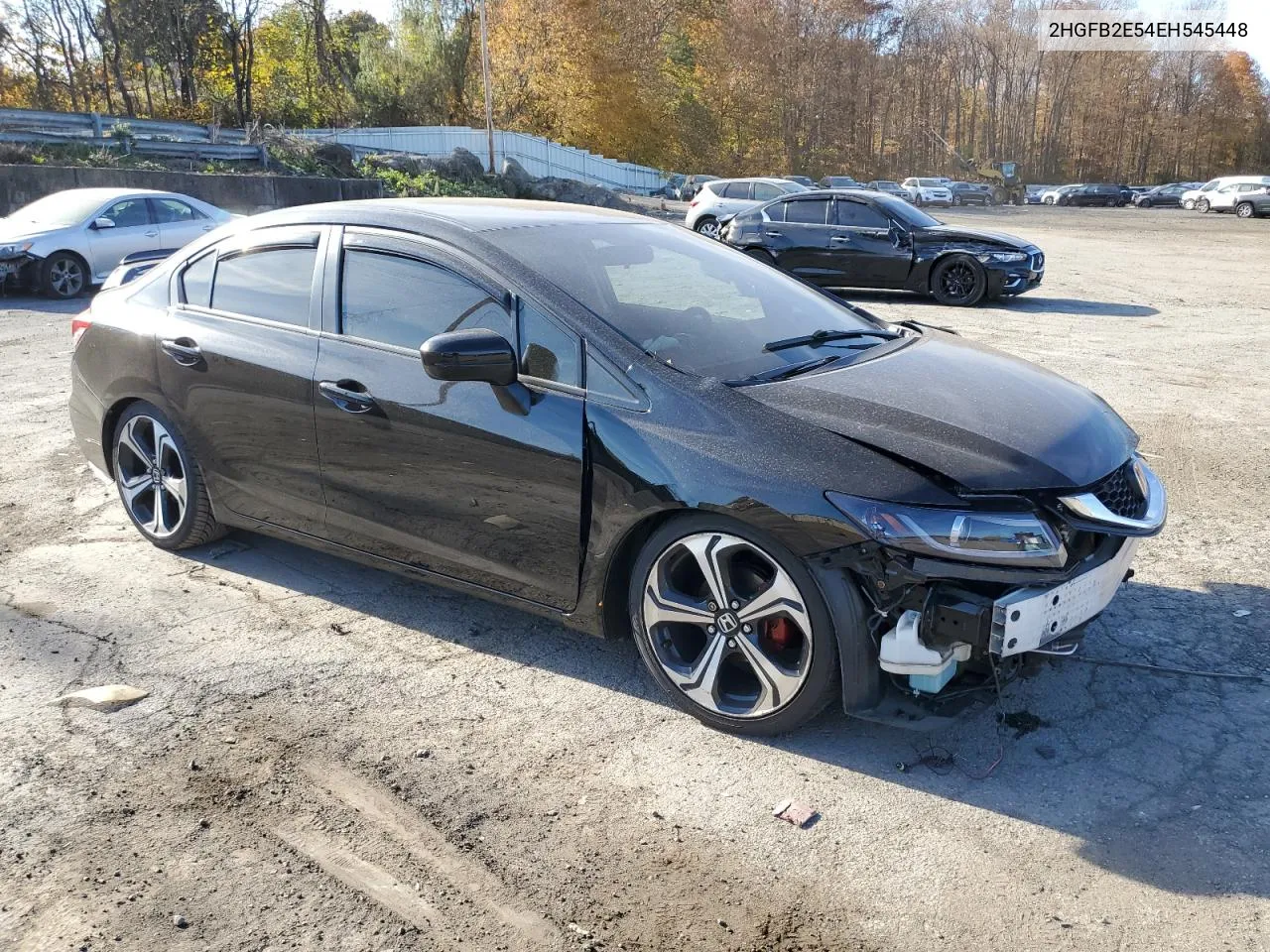 2014 Honda Civic Lx VIN: 2HGFB2E54EH545448 Lot: 78184794