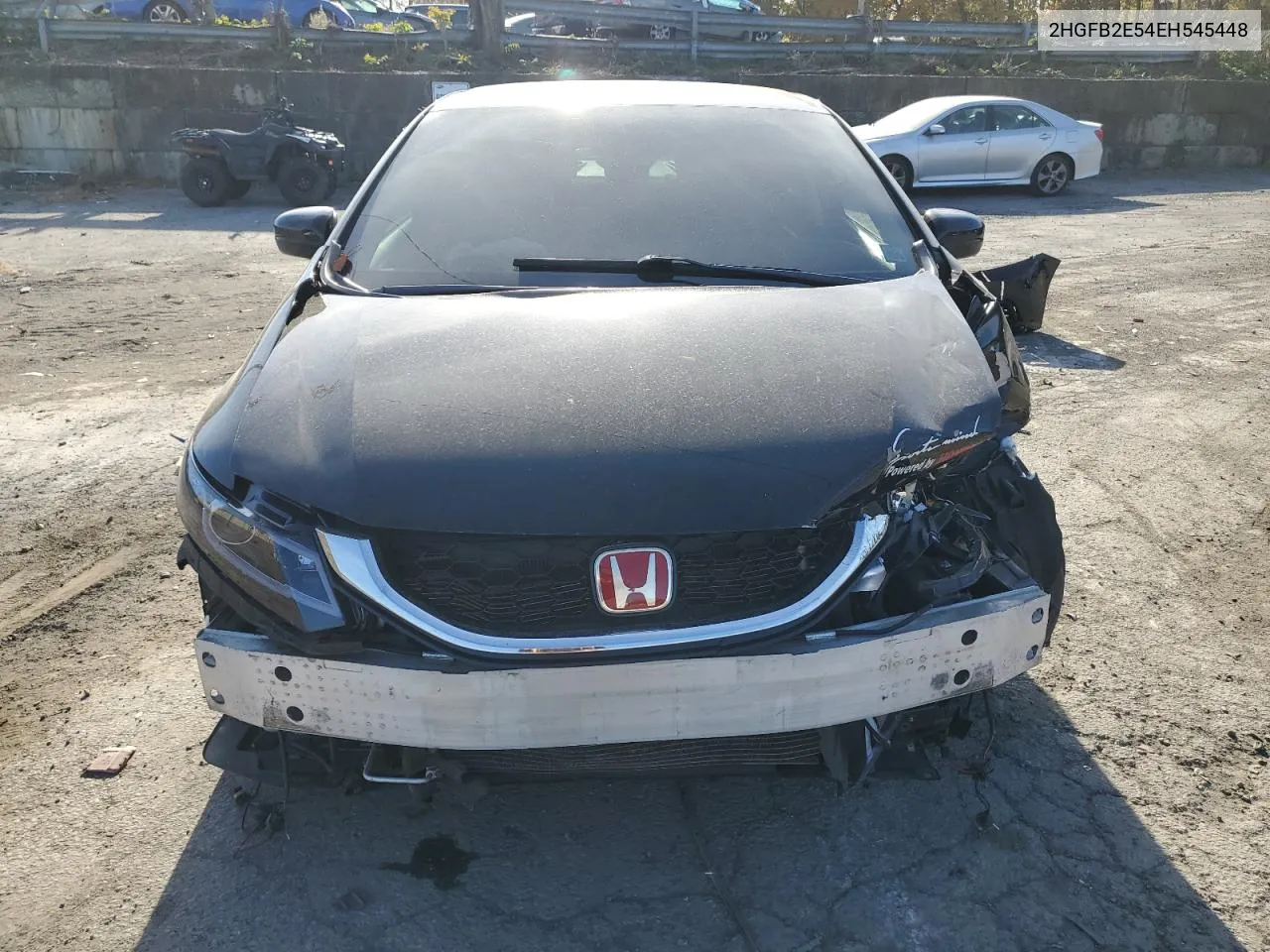 2014 Honda Civic Lx VIN: 2HGFB2E54EH545448 Lot: 78184794