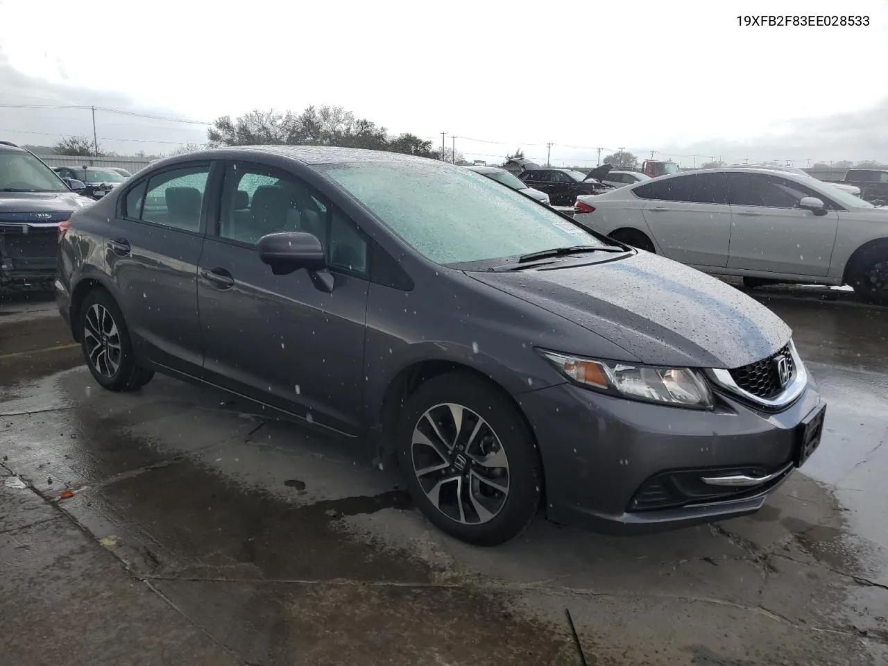 2014 Honda Civic Ex VIN: 19XFB2F83EE028533 Lot: 78223814