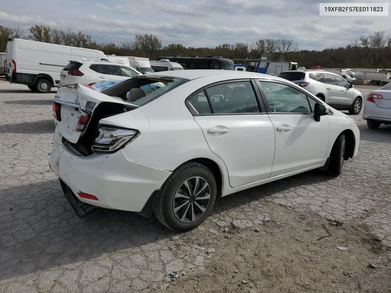 2014 Honda Civic Lx VIN: 19XFB2F57EE011823 Lot: 78447634