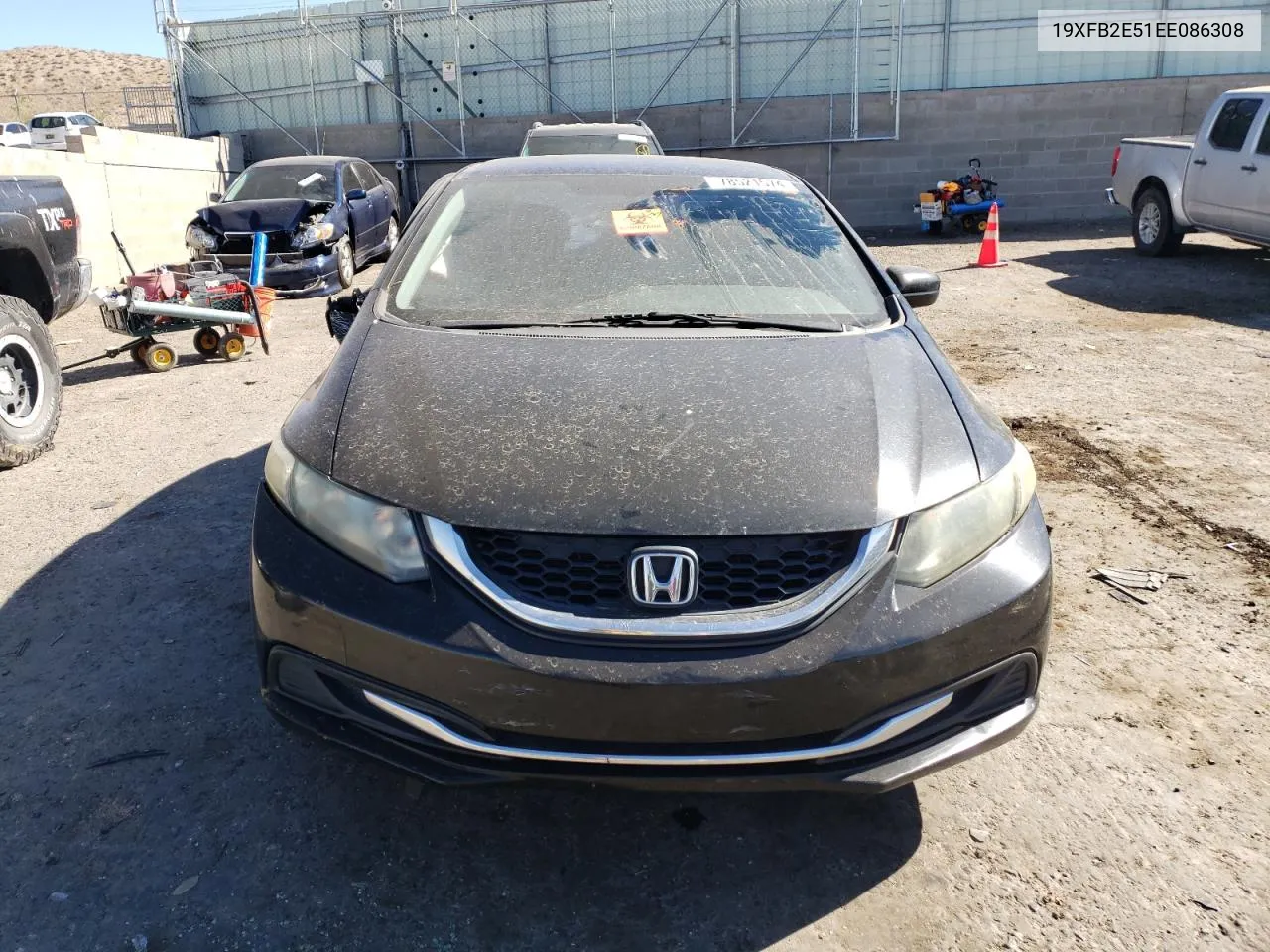 2014 Honda Civic Lx VIN: 19XFB2E51EE086308 Lot: 78521574