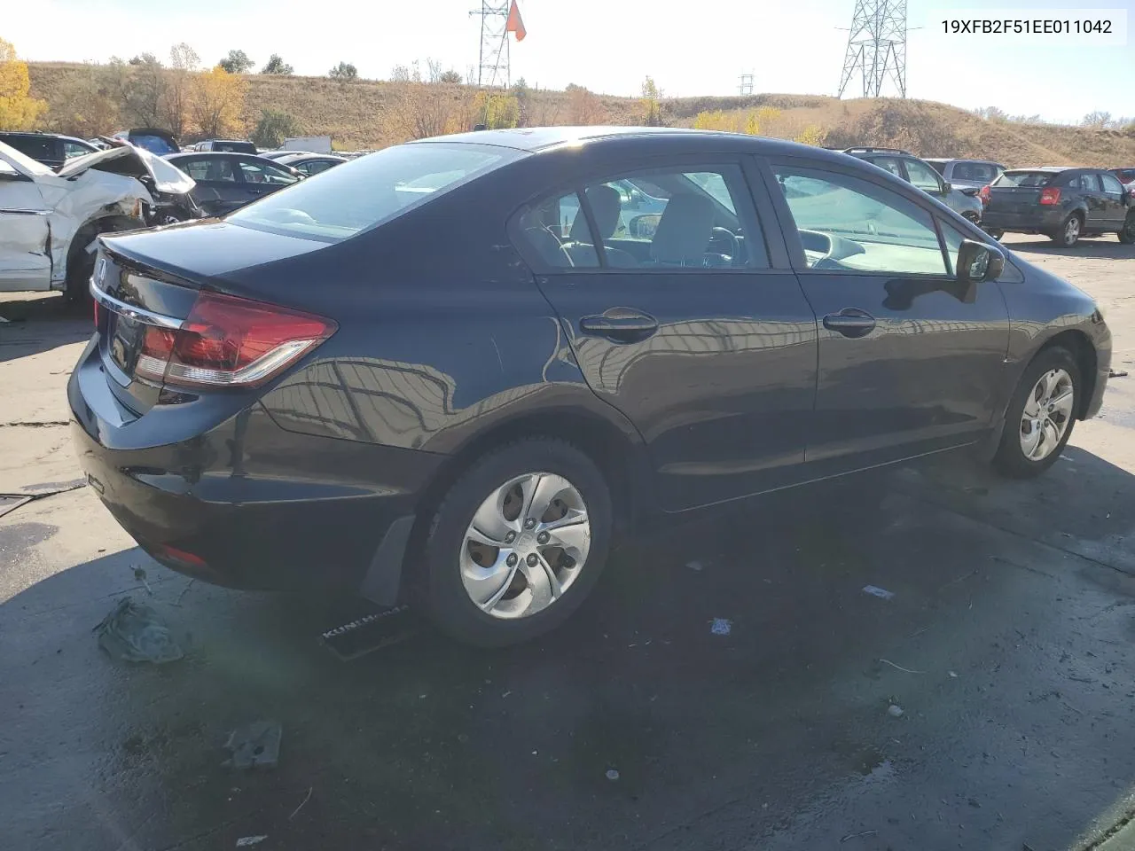 2014 Honda Civic Lx VIN: 19XFB2F51EE011042 Lot: 78629934