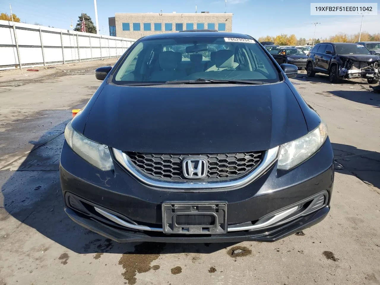 2014 Honda Civic Lx VIN: 19XFB2F51EE011042 Lot: 78629934