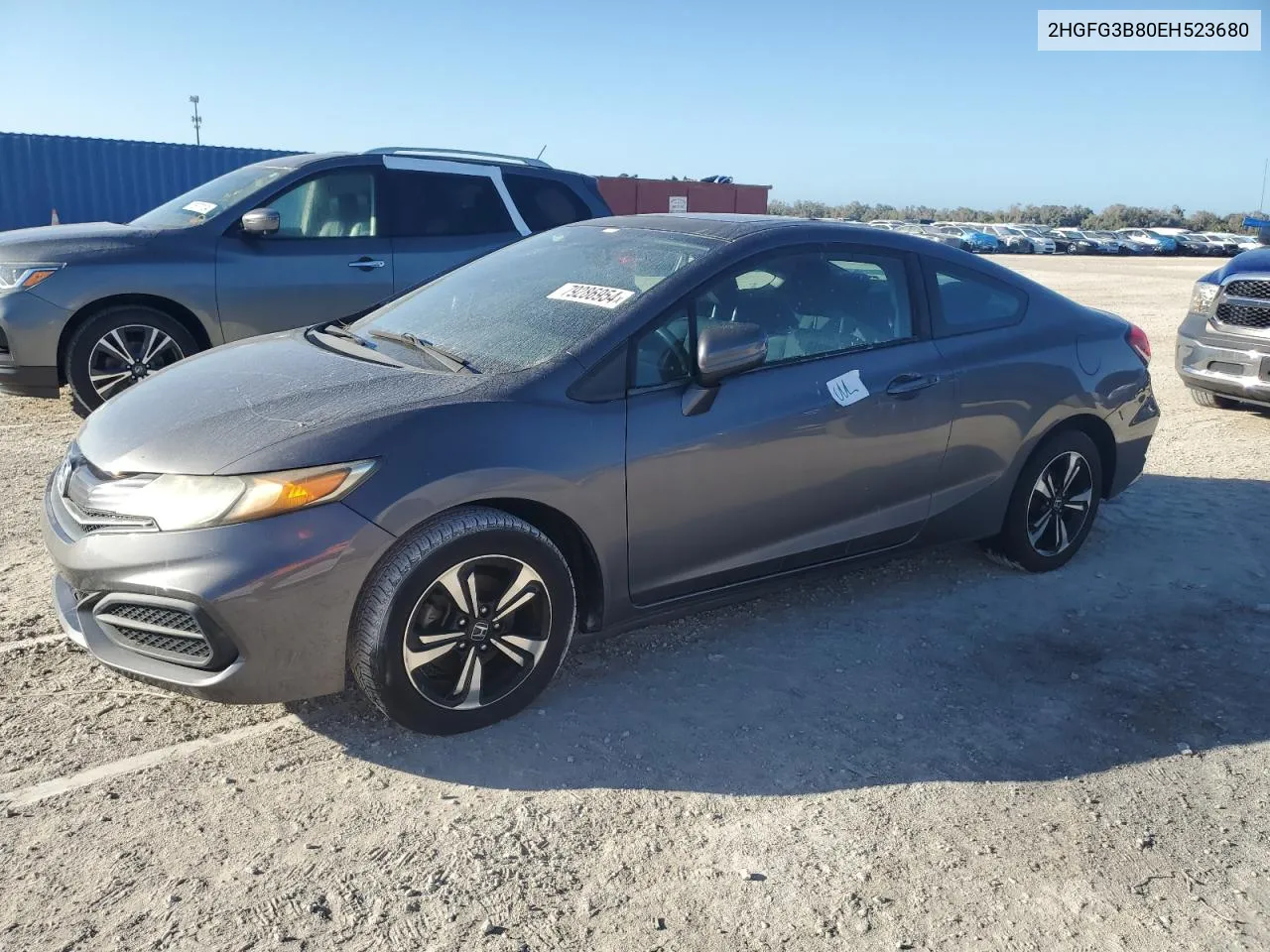 2014 Honda Civic Ex VIN: 2HGFG3B80EH523680 Lot: 79286954