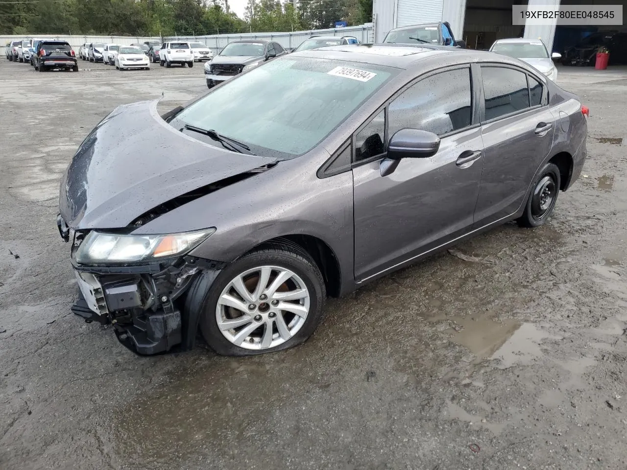 2014 Honda Civic Ex VIN: 19XFB2F80EE048545 Lot: 79397694