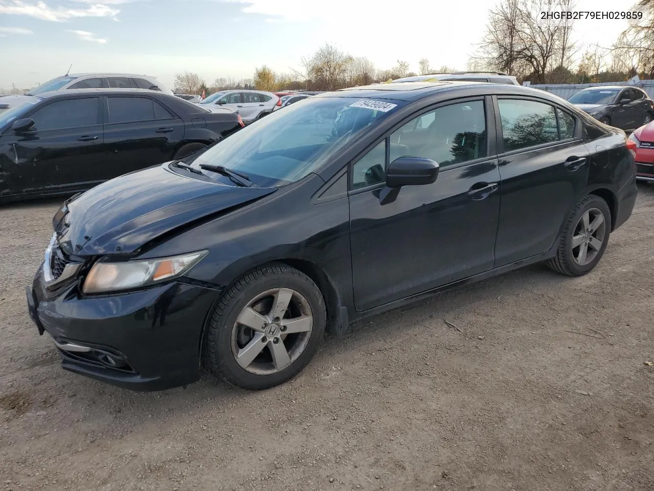 2014 Honda Civic Touring VIN: 2HGFB2F79EH029859 Lot: 79439004