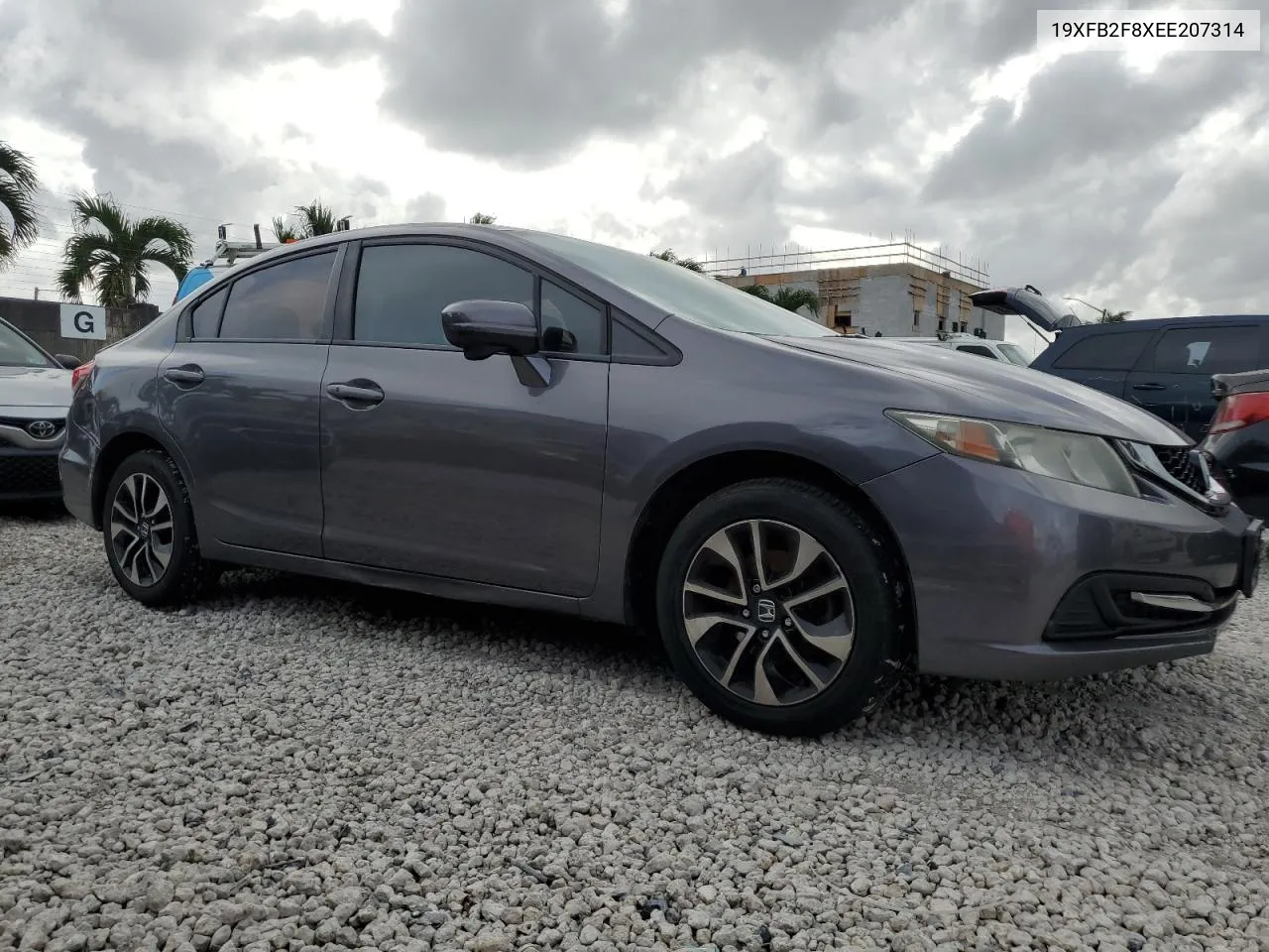 2014 Honda Civic Ex VIN: 19XFB2F8XEE207314 Lot: 79903694