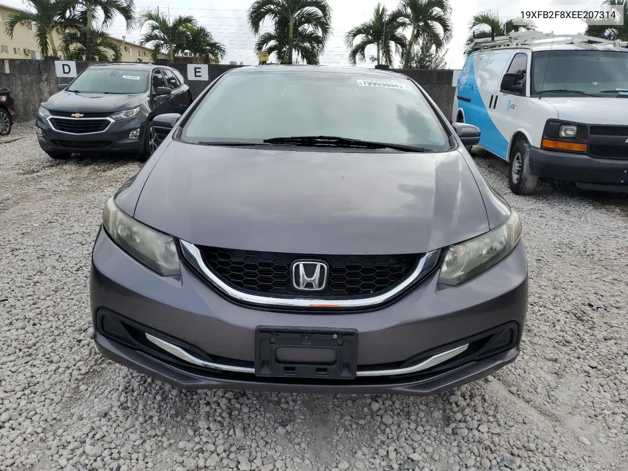 2014 Honda Civic Ex VIN: 19XFB2F8XEE207314 Lot: 79903694