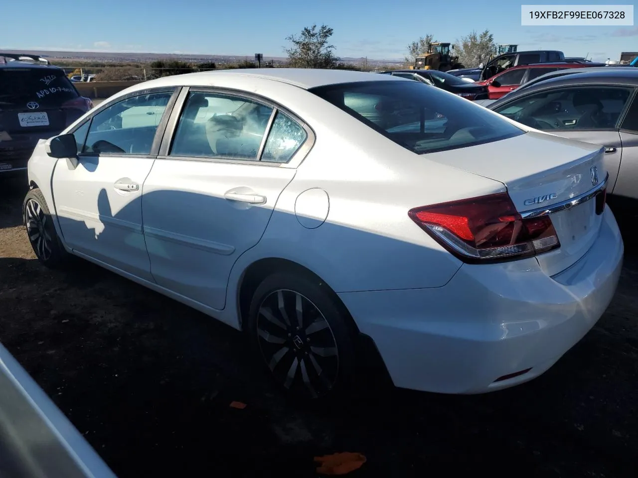 2014 Honda Civic Exl VIN: 19XFB2F99EE067328 Lot: 80106124