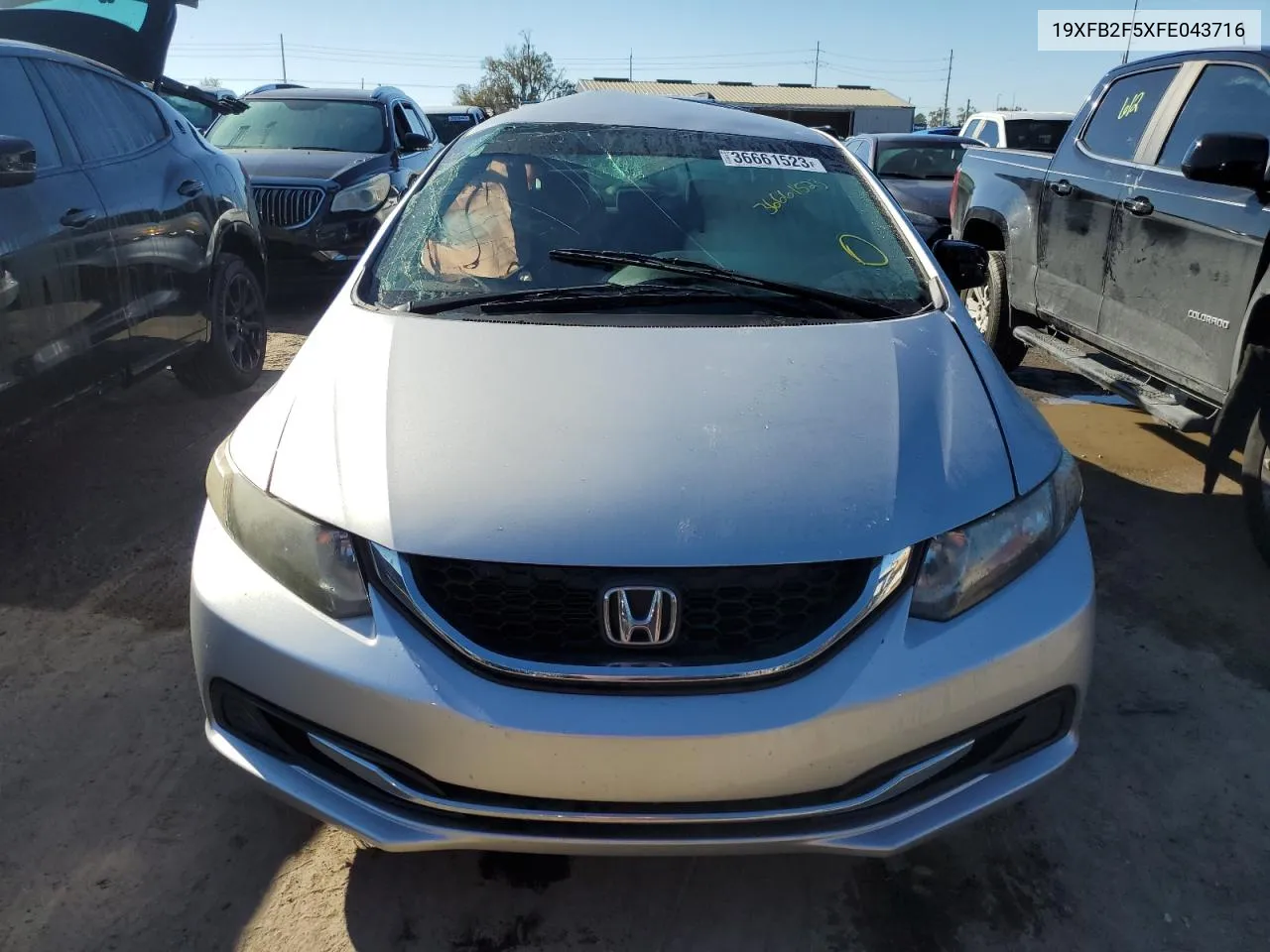 2015 Honda Civic Lx VIN: 19XFB2F5XFE043716 Lot: 36661523