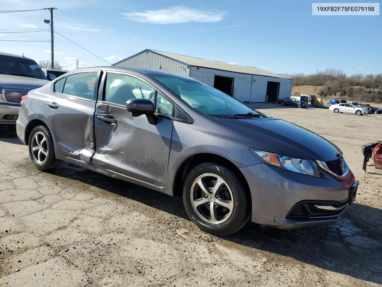 2015 Honda Civic Se VIN: 19XFB2F75FE079198 Lot: 50291314