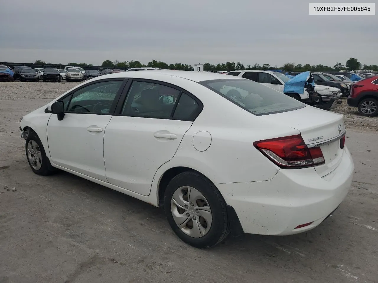 2015 Honda Civic Lx VIN: 19XFB2F57FE005845 Lot: 52137864