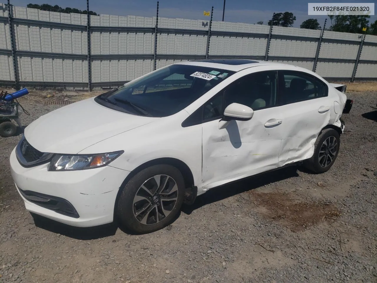 2015 Honda Civic Ex VIN: 19XFB2F84FE021320 Lot: 52374824