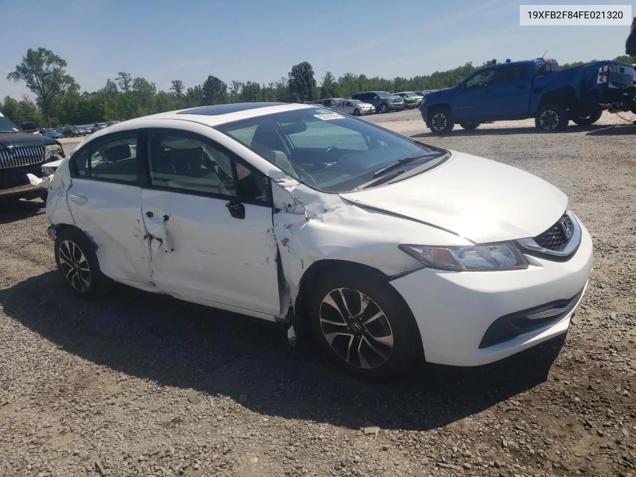 2015 Honda Civic Ex VIN: 19XFB2F84FE021320 Lot: 52374824