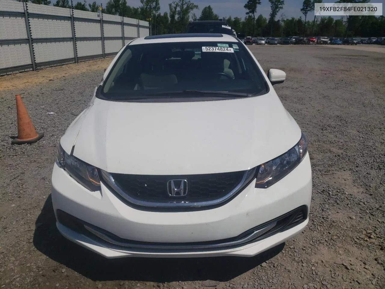 2015 Honda Civic Ex VIN: 19XFB2F84FE021320 Lot: 52374824