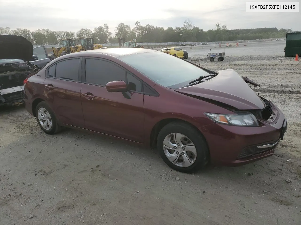 2015 Honda Civic Lx VIN: 19XFB2F5XFE112145 Lot: 54157644