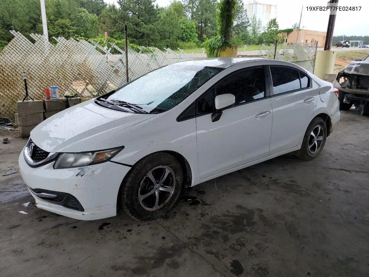 2015 Honda Civic Se VIN: 19XFB2F77FE024817 Lot: 54651734