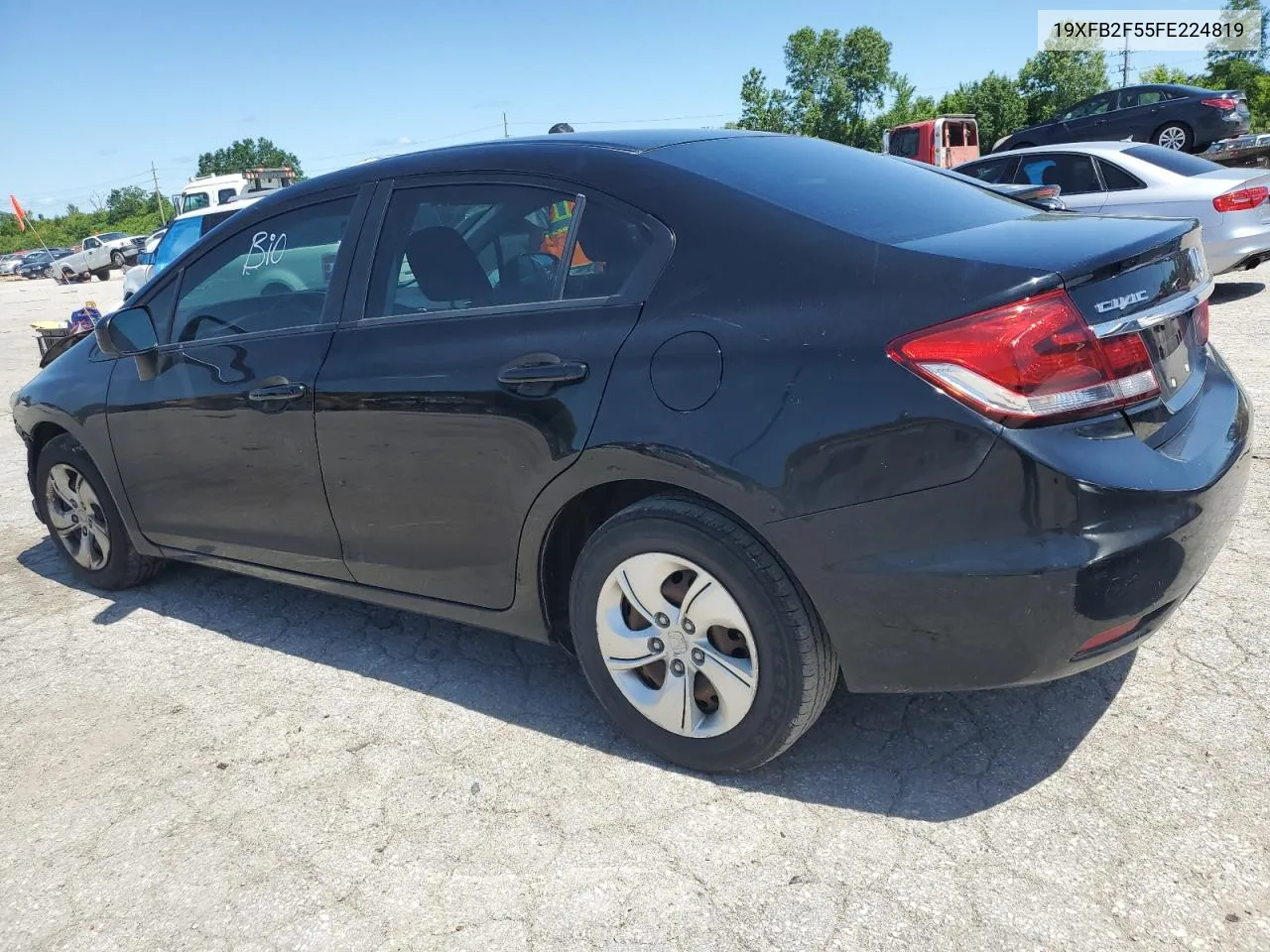 2015 Honda Civic Lx VIN: 19XFB2F55FE224819 Lot: 56789634