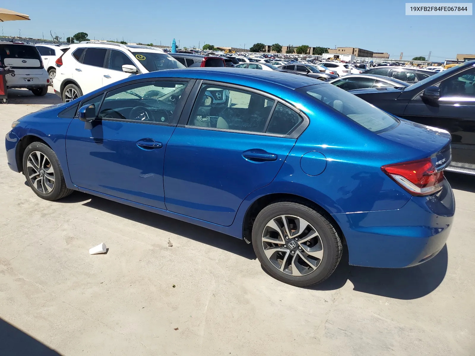 2015 Honda Civic Ex VIN: 19XFB2F84FE067844 Lot: 57788924