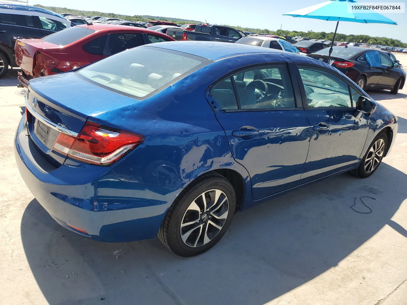 2015 Honda Civic Ex VIN: 19XFB2F84FE067844 Lot: 57788924