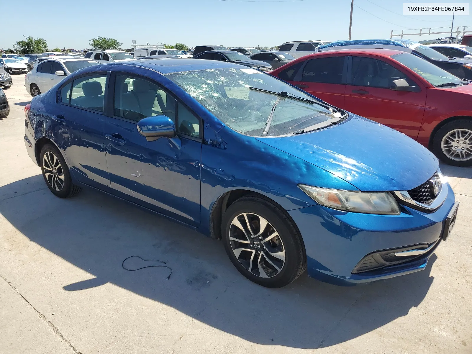 2015 Honda Civic Ex VIN: 19XFB2F84FE067844 Lot: 57788924