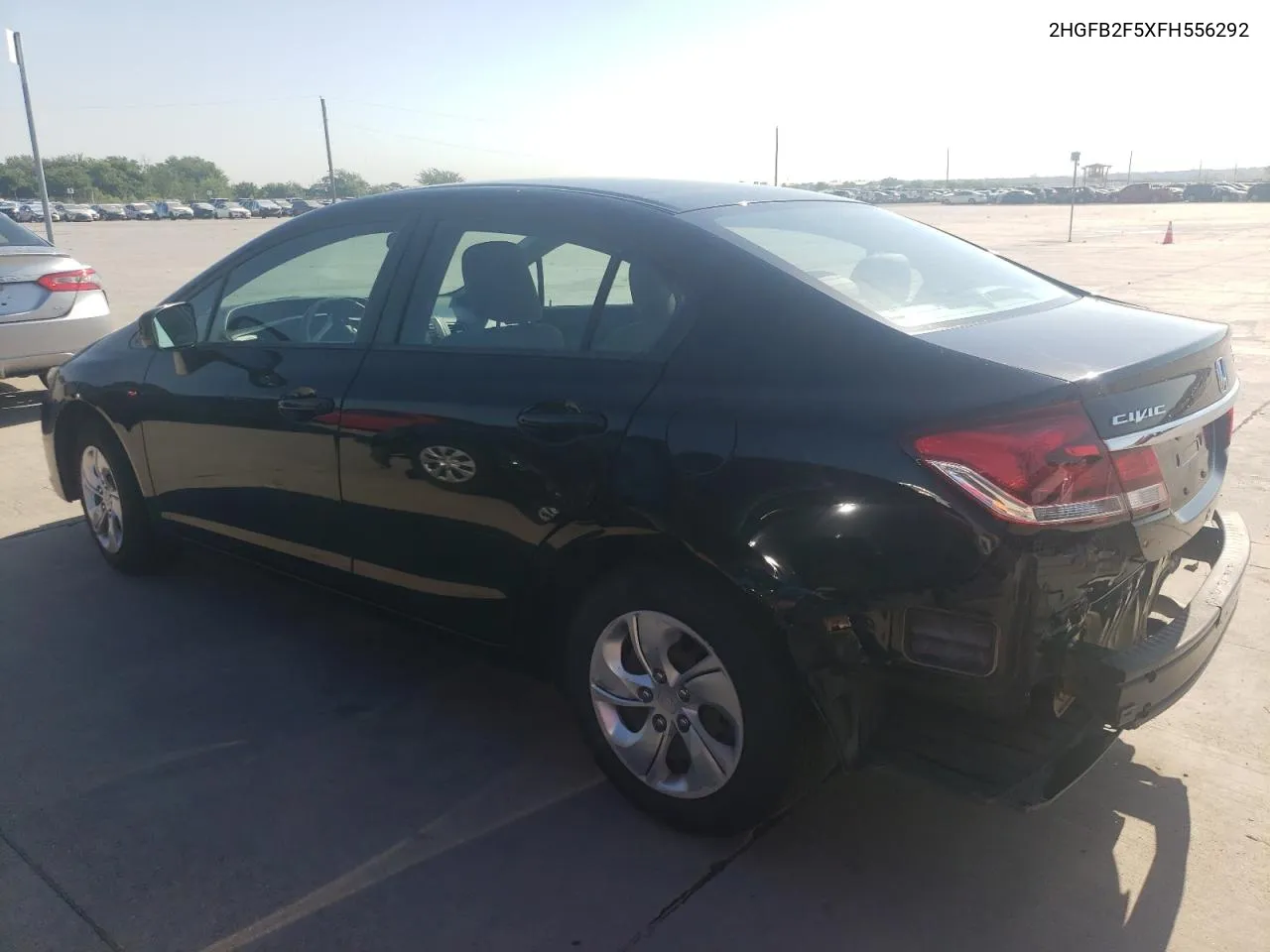 2015 Honda Civic Lx VIN: 2HGFB2F5XFH556292 Lot: 60340204