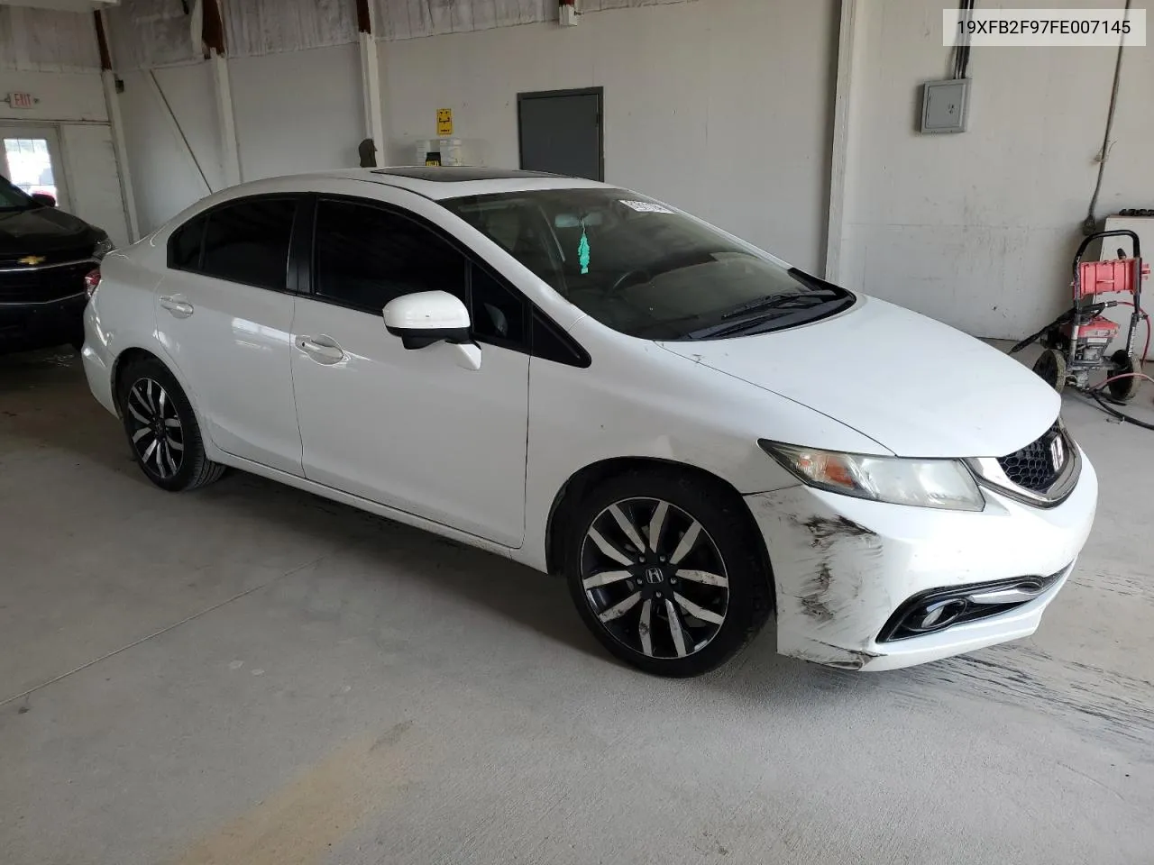 2015 Honda Civic Exl VIN: 19XFB2F97FE007145 Lot: 61611194