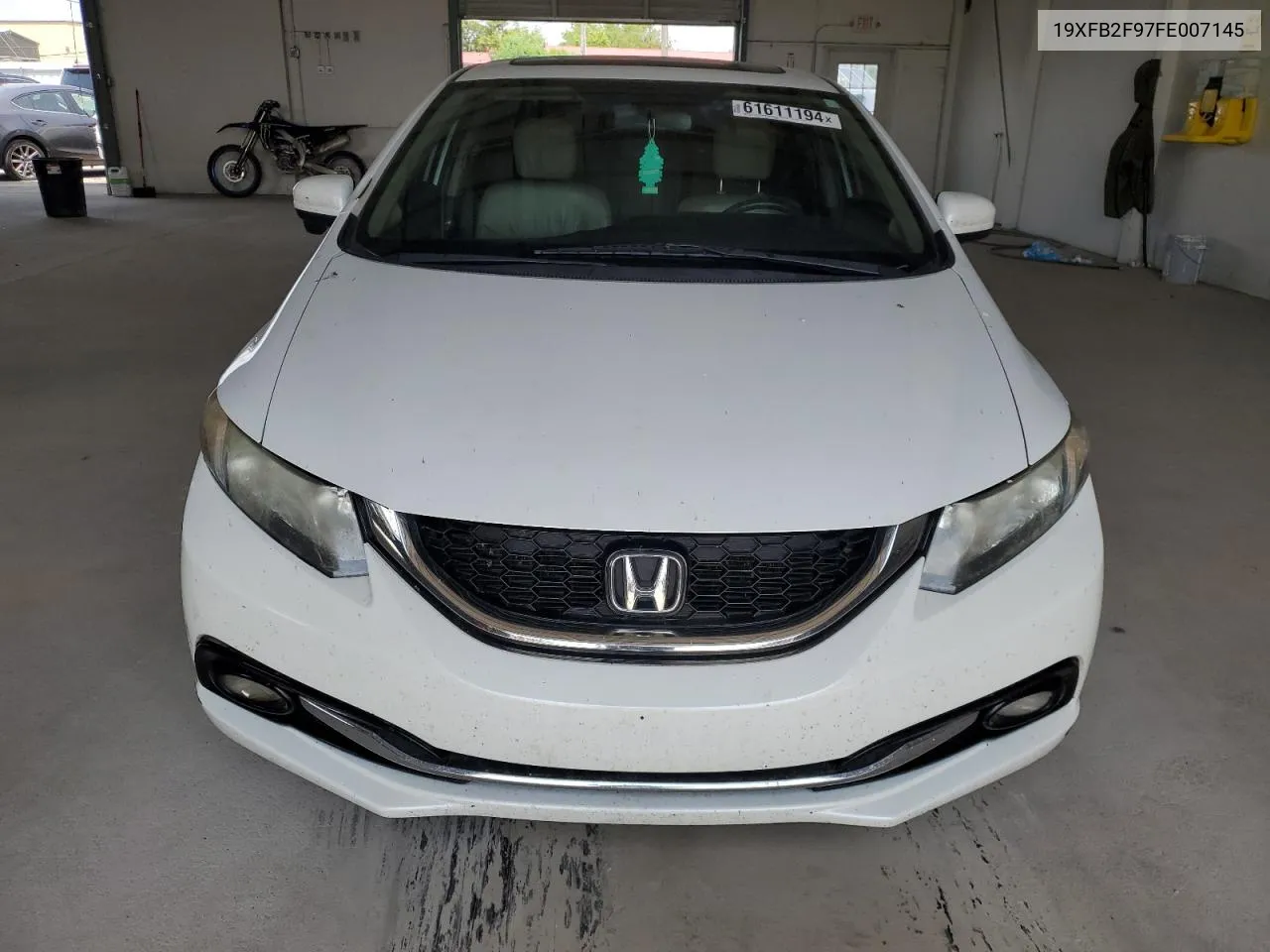 2015 Honda Civic Exl VIN: 19XFB2F97FE007145 Lot: 61611194