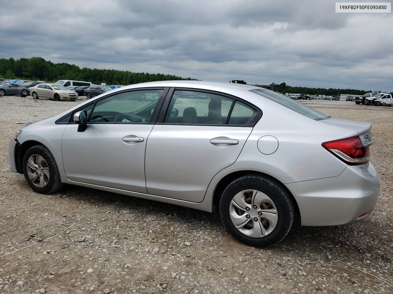 2015 Honda Civic Lx VIN: 19XFB2F50FE093850 Lot: 65068334