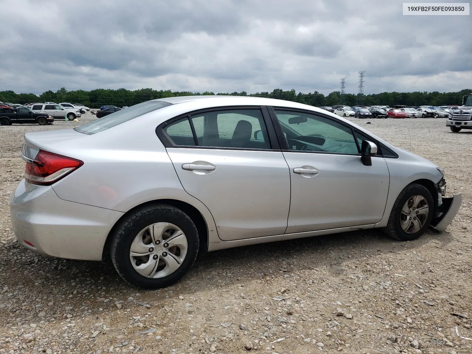 2015 Honda Civic Lx VIN: 19XFB2F50FE093850 Lot: 65068334